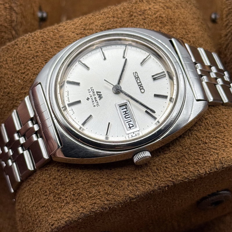 Seiko Seiko - Lord Matic 白静 (Hakusei) – White Silence - No reserve price - 5606-7140 - Men - 1971 vintage watch - image 8