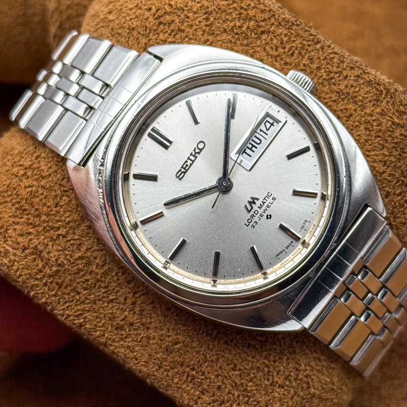 Seiko Seiko - Lord Matic 白静 (Hakusei) – White Silence - No reserve price - 5606-7140 - Men - 1971 vintage watch - image 9