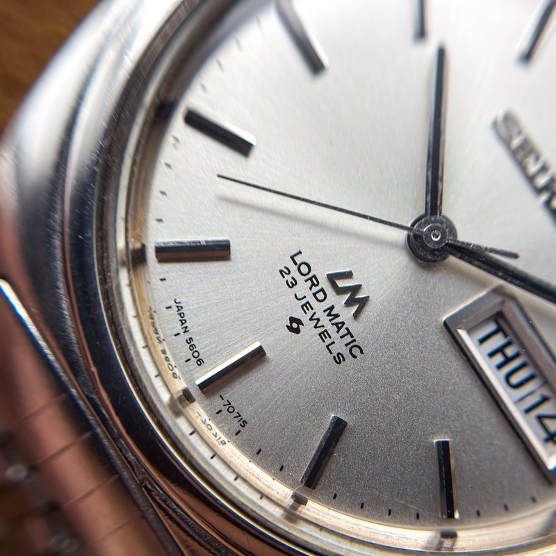 Seiko Seiko - Lord Matic 白静 (Hakusei) – White Silence - No reserve price - 5606-7140 - Men - 1971 vintage watch - image 12