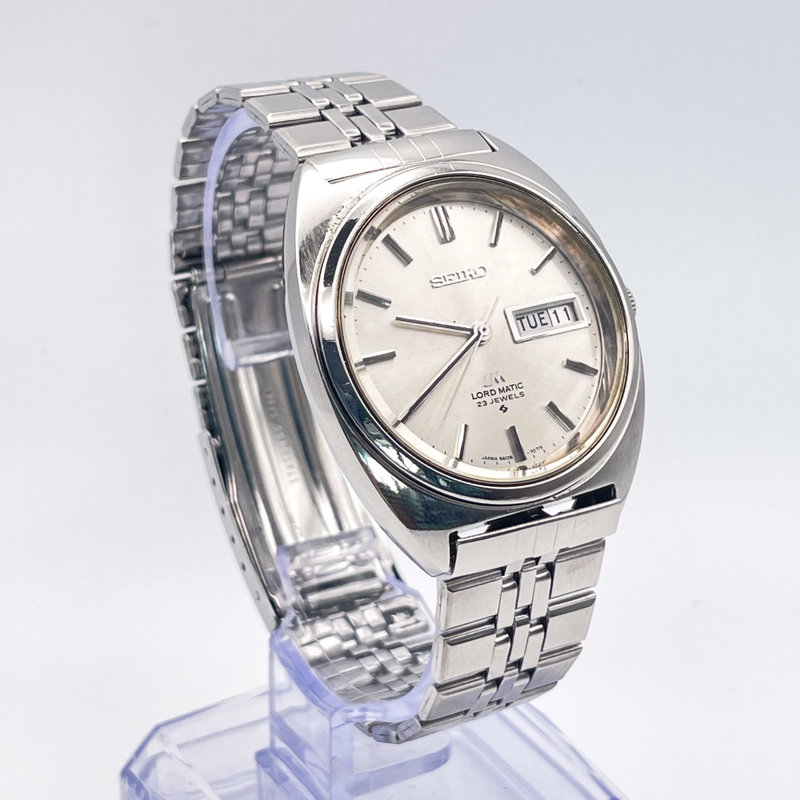 Seiko Seiko - Lord Matic 白静 (Hakusei) – White Silence - No reserve price - 5606-7140 - Men - 1971 vintage watch - image 2