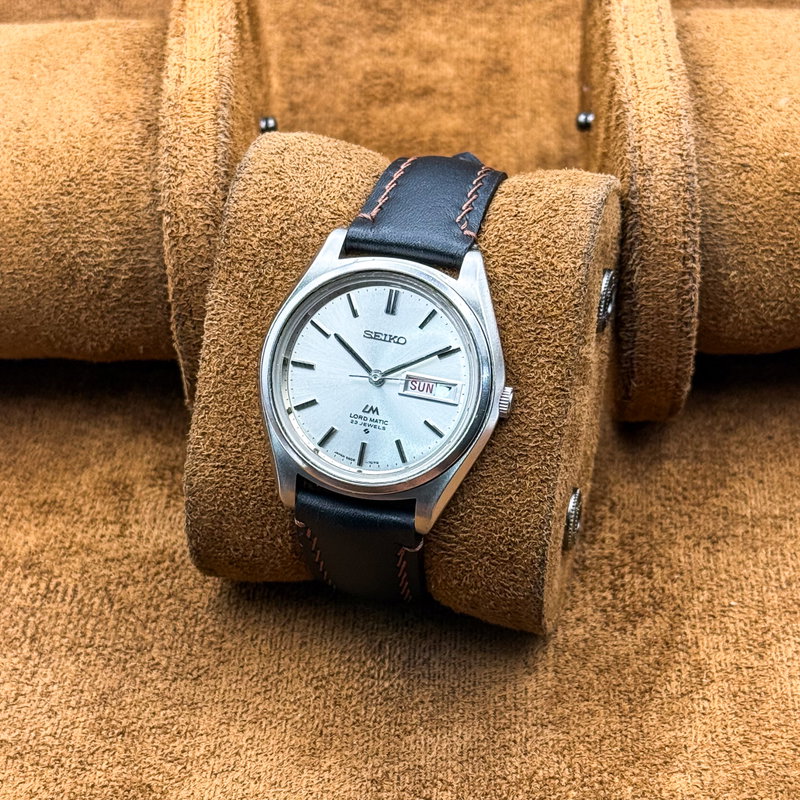Seiko Seiko - Lord Matic [Serviced] 銀輪 (Ginrin) – Silver Halo - No reserve price - 5606-7070 - Men - 1969 vintage watch - image 10