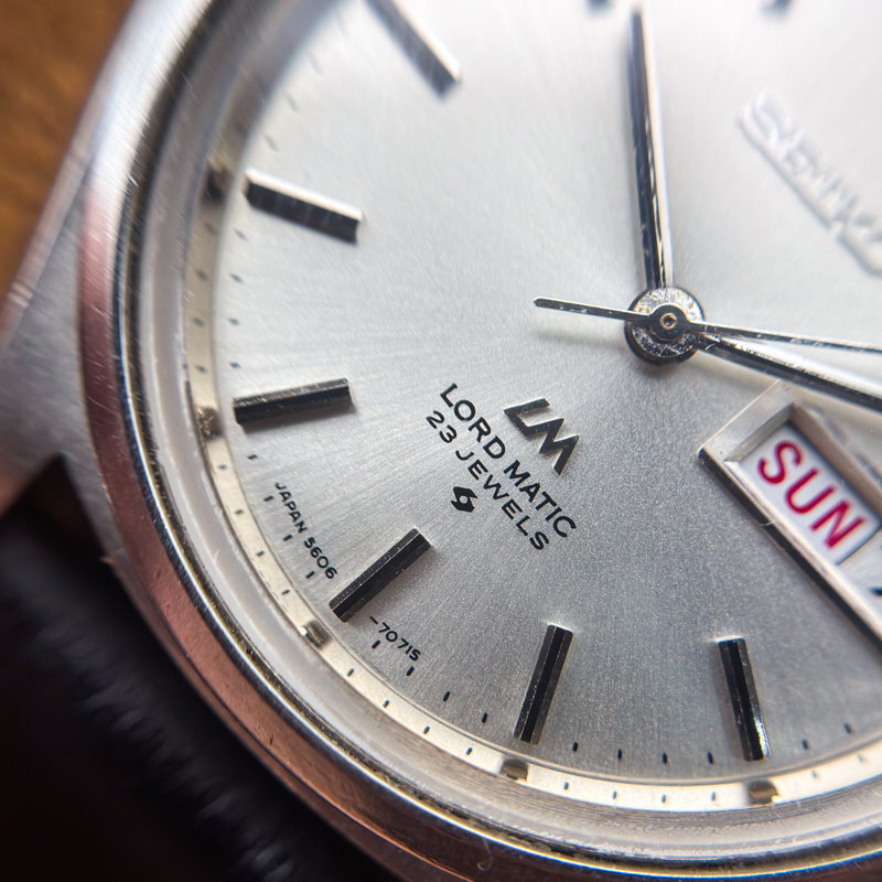 Seiko Seiko - Lord Matic [Serviced] 銀輪 (Ginrin) – Silver Halo - No reserve price - 5606-7070 - Men - 1969 vintage watch - image 17