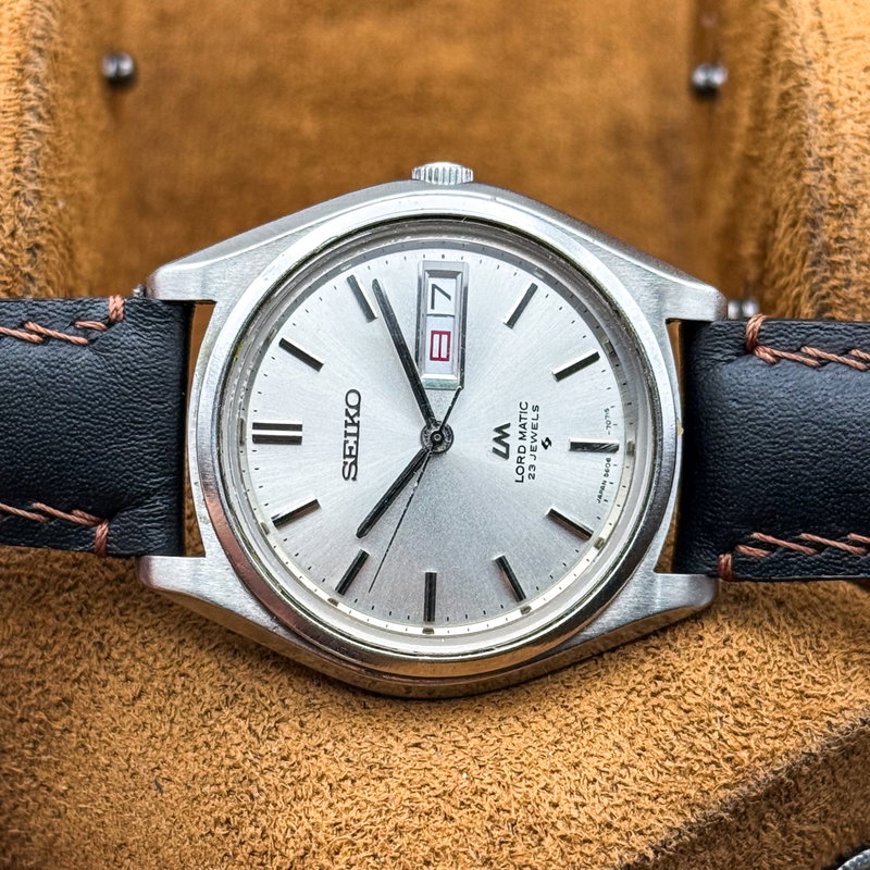 Seiko Seiko - Lord Matic [Serviced] 銀輪 (Ginrin) – Silver Halo - No reserve price - 5606-7070 - Men - 1969 vintage watch - image 22