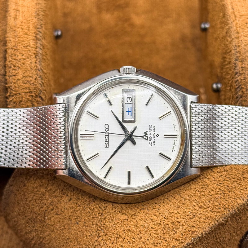 Seiko Seiko - Lord Matic 風華 – Fūka – Wind Elegance - No reserve price - 5606-7010 - Men - 1970 vintage watch - image 23