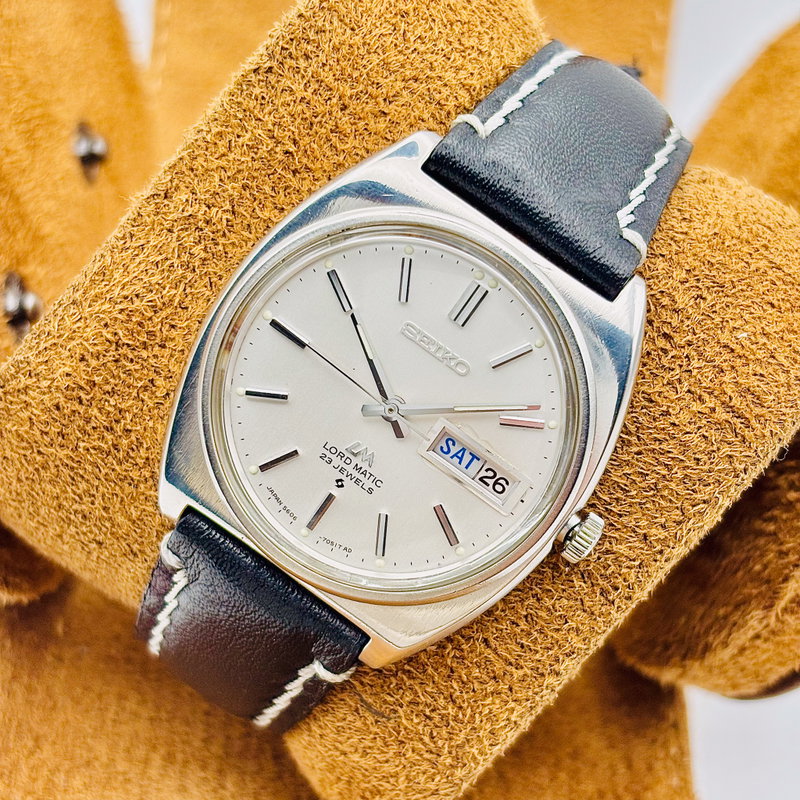Seiko Seiko - Lord Matic 覚光 (Kakkō) – Awakened Light - No reserve price - 5606-7050 - Men - 1970 vintage watch - image 3