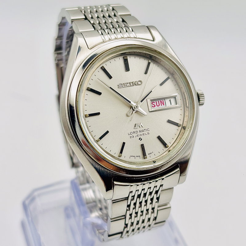 Seiko Seiko - Lord Matic 雪羽 – Yukiba – Snow Feather - No reserve price - 5606-7070 - Men - 1968 vintage watch - image 1