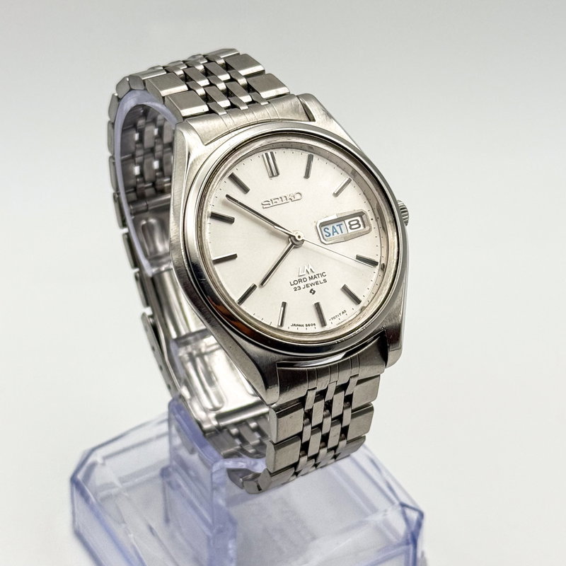 Seiko Seiko - Lord Matic 月華 – Gekka – Moon Blossom - No reserve price - 5606-7080 - Men - 1969 vintage watch - image 6