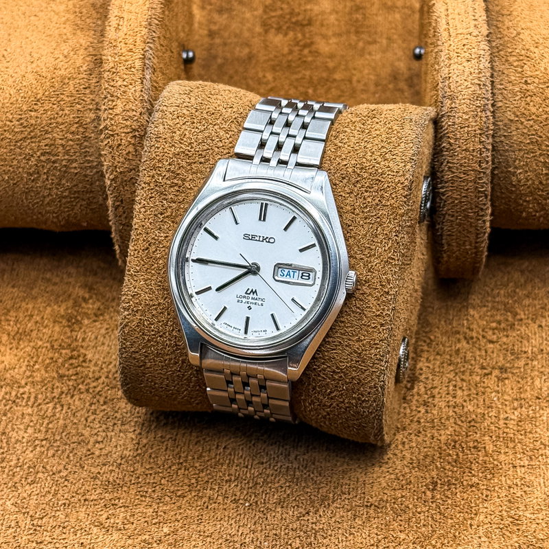 Seiko Seiko - Lord Matic 月華 – Gekka – Moon Blossom - No reserve price - 5606-7080 - Men - 1969 vintage watch - image 13