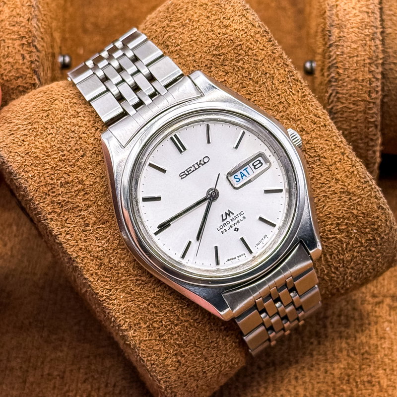 Seiko Seiko - Lord Matic 月華 – Gekka – Moon Blossom - No reserve price - 5606-7080 - Men - 1969 vintage watch - image 15