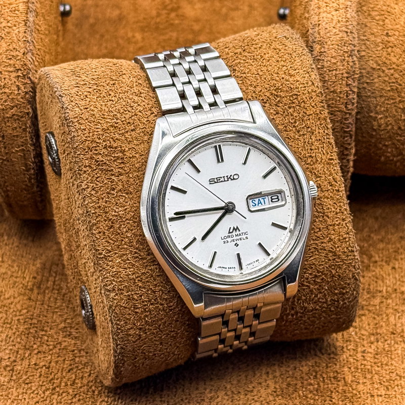 Seiko Seiko - Lord Matic 月華 – Gekka – Moon Blossom - No reserve price - 5606-7080 - Men - 1969 vintage watch - image 18