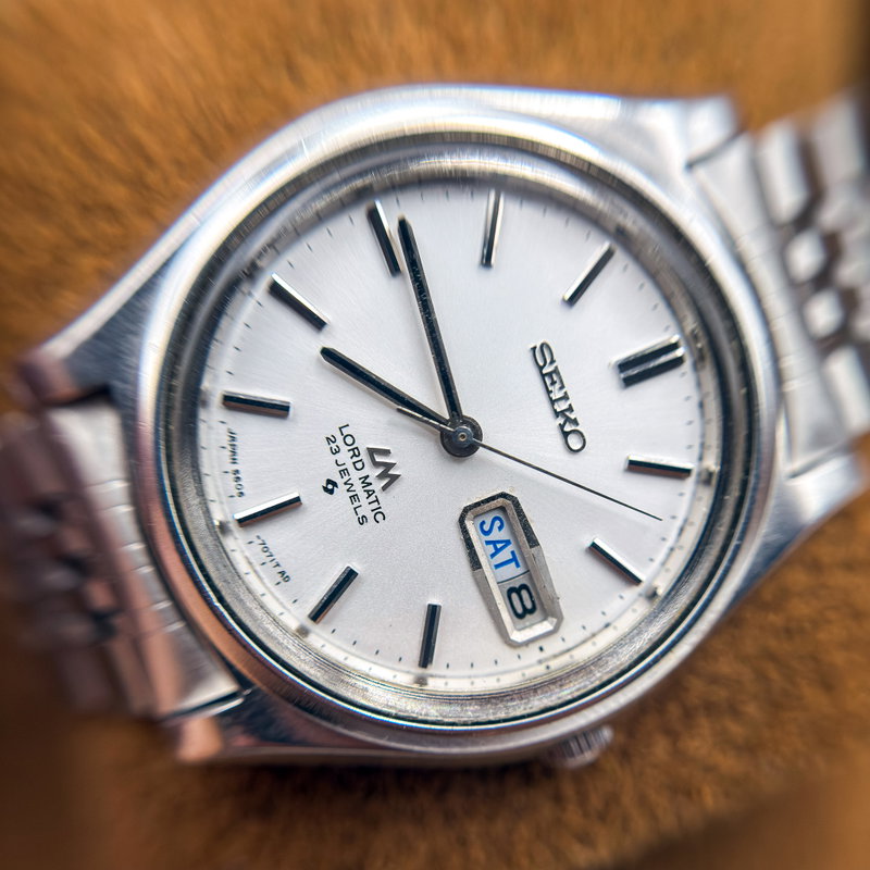 Seiko Seiko - Lord Matic 月華 – Gekka – Moon Blossom - No reserve price - 5606-7080 - Men - 1969 vintage watch - image 19