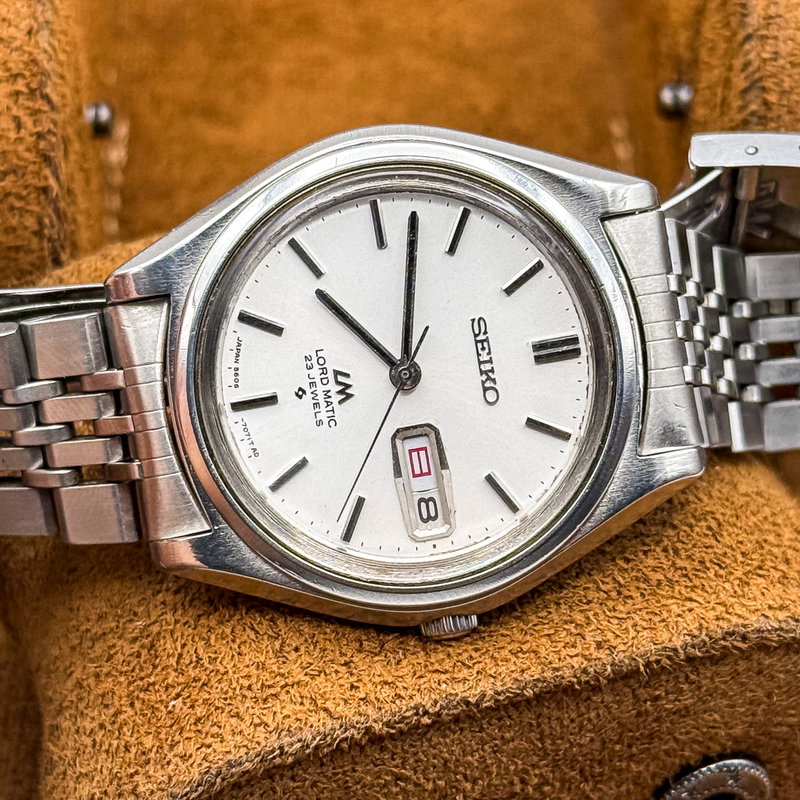 Seiko Seiko - Lord Matic 月華 – Gekka – Moon Blossom - No reserve price - 5606-7080 - Men - 1969 vintage watch - image 24