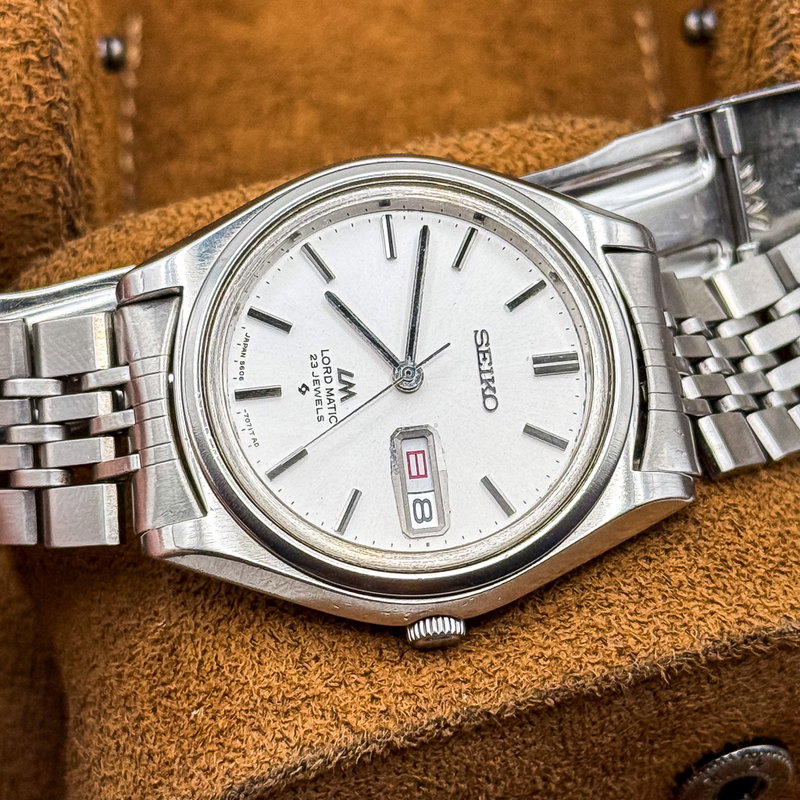 Seiko Seiko - Lord Matic 月華 – Gekka – Moon Blossom - No reserve price - 5606-7080 - Men - 1969 vintage watch - image 3