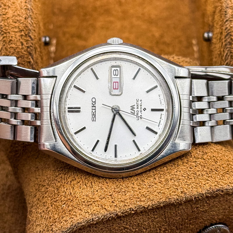 Seiko Seiko - Lord Matic 月華 – Gekka – Moon Blossom - No reserve price - 5606-7080 - Men - 1969 vintage watch - image 4