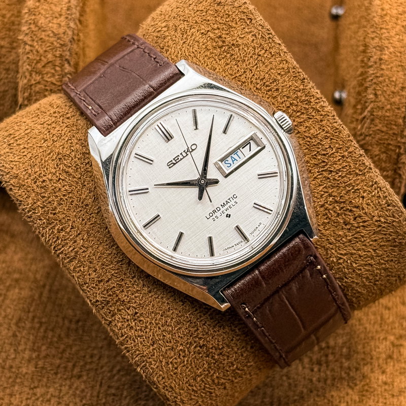 null Seiko - Lord Matic 晴音 (Harune) – Clear Sound - No Reserve Price - 5606-7010 - Men - 1978 vintage watch - image 7