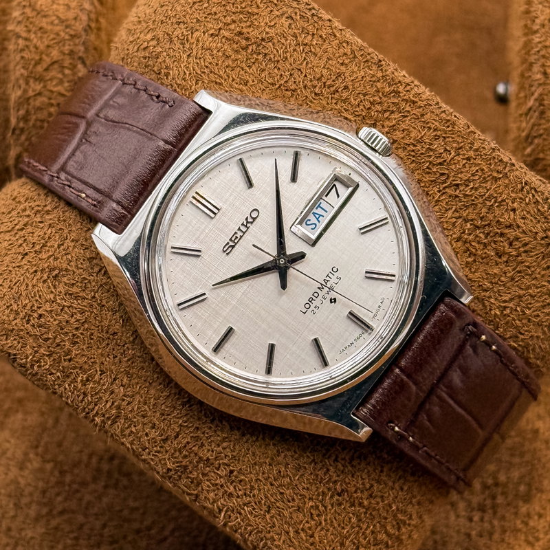 null Seiko - Lord Matic 晴音 (Harune) – Clear Sound - No Reserve Price - 5606-7010 - Men - 1978 vintage watch - image 11