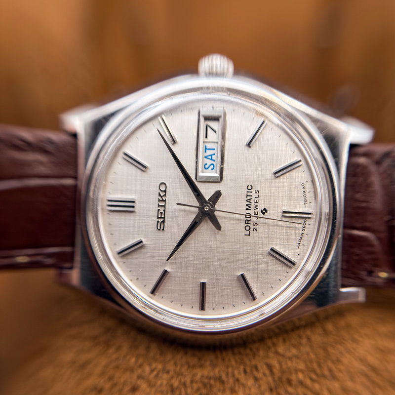 null Seiko - Lord Matic 晴音 (Harune) – Clear Sound - No Reserve Price - 5606-7010 - Men - 1978 vintage watch - image 20