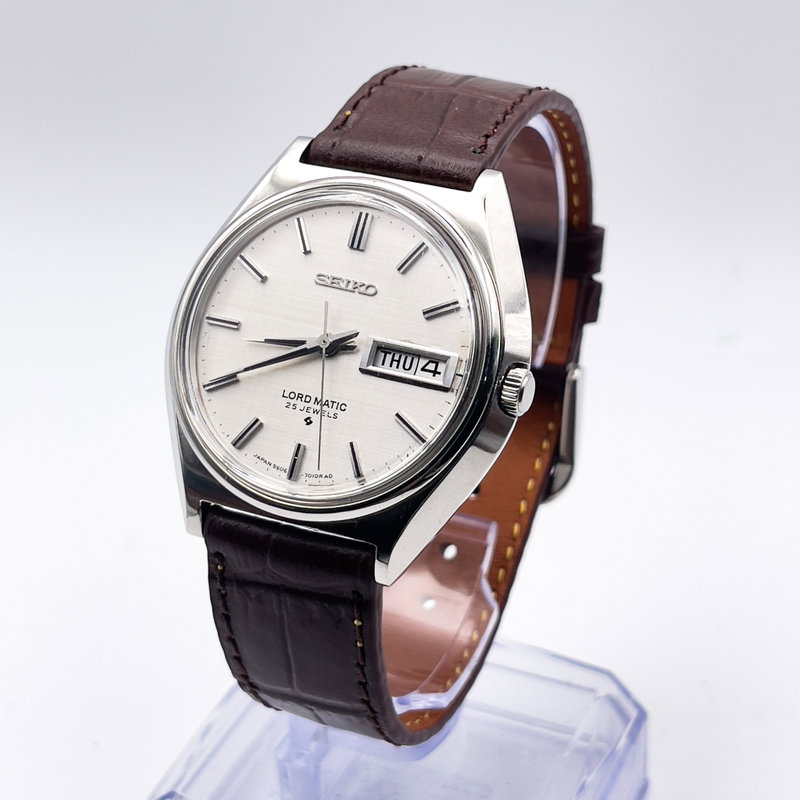 null Seiko - Lord Matic 晴音 (Harune) – Clear Sound - No Reserve Price - 5606-7010 - Men - 1978 vintage watch - image 1