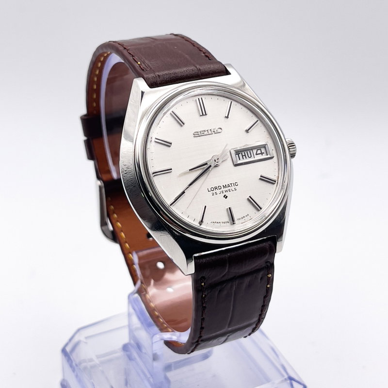 null Seiko - Lord Matic 晴音 (Harune) – Clear Sound - No Reserve Price - 5606-7010 - Men - 1978 vintage watch - image 3