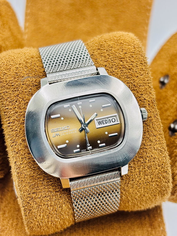 Seiko Seiko - Lord Matic 金華 (Kinka) – Golden Splendor - No reserve price - 5606-5060 - Men - 1971 vintage watch - image 3