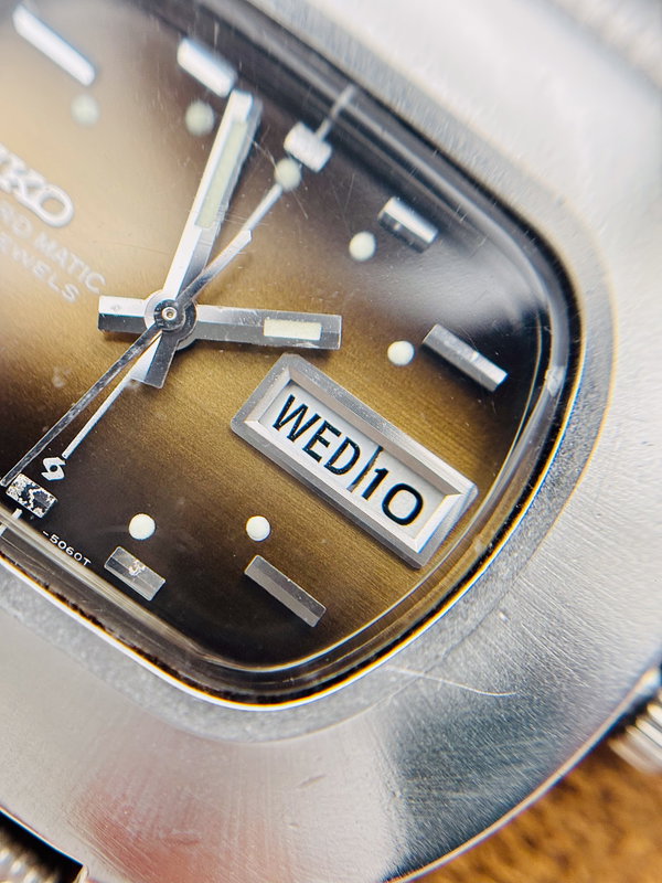 Seiko Seiko - Lord Matic 金華 (Kinka) – Golden Splendor - No reserve price - 5606-5060 - Men - 1971 vintage watch - image 7