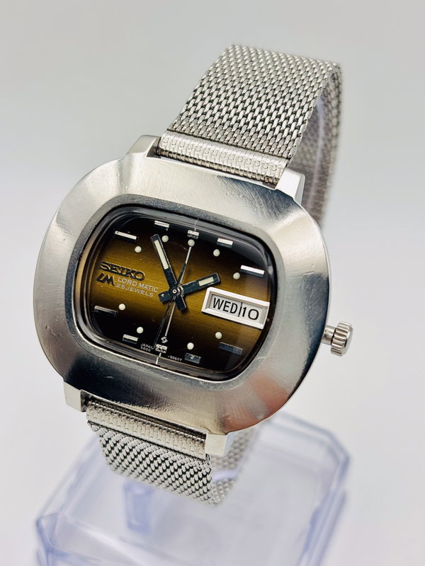 Seiko Seiko - Lord Matic 金華 (Kinka) – Golden Splendor - No reserve price - 5606-5060 - Men - 1971 vintage watch - image 19