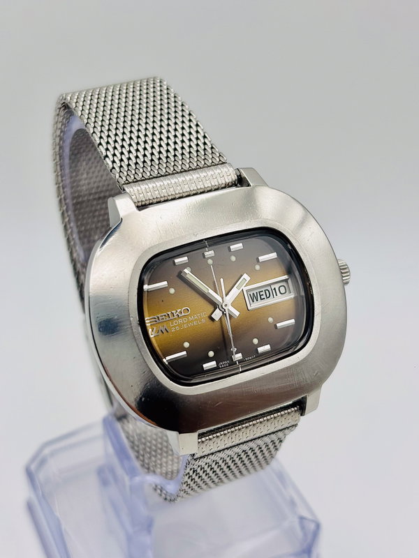 Seiko Seiko - Lord Matic 金華 (Kinka) – Golden Splendor - No reserve price - 5606-5060 - Men - 1971 vintage watch - image 2
