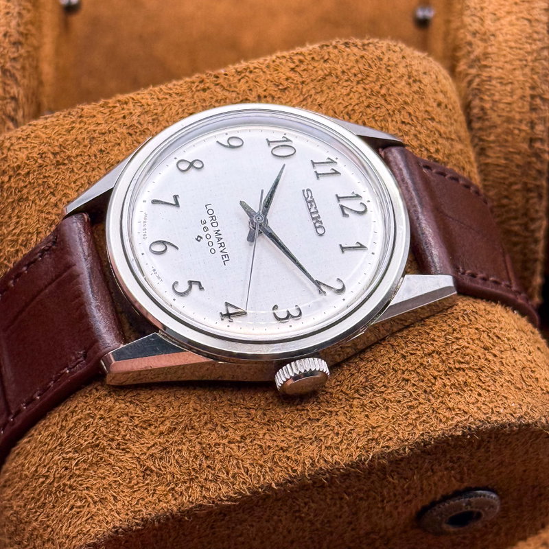 Seiko Seiko - Lord Marvel 36000 映紋 (Eimon) – Reflected Pattern - No reserve price - 5740-8000 - Men - 1975 vintage watch - image 17
