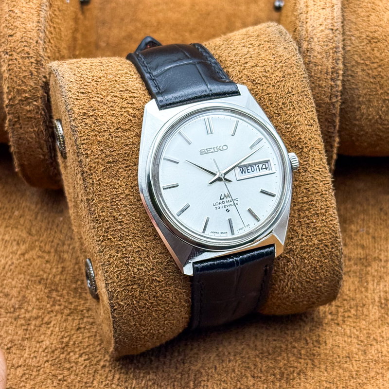 Seiko Seiko - Lord Matic 貴銀 (Kigin) – Noble Silver - Ohne mindestpreis - 5606-7000 - Herren - 1969 vintage watch - image 12