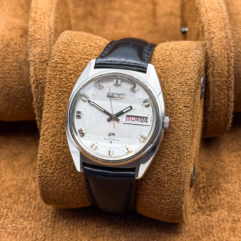 Seiko Seiko - Lord Matic 月潮 (Tsuki Shio) – Moon Tide - No reserve price - 5606-7270 - Men - 1972 vintage watch - image 12