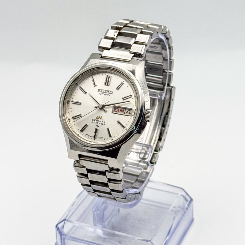 Seiko Seiko - Lord Matic Special 連光 (Renkō) – Connected Light - No reserve price - 5216-6040 - Men - 1974 vintage watch - image 1