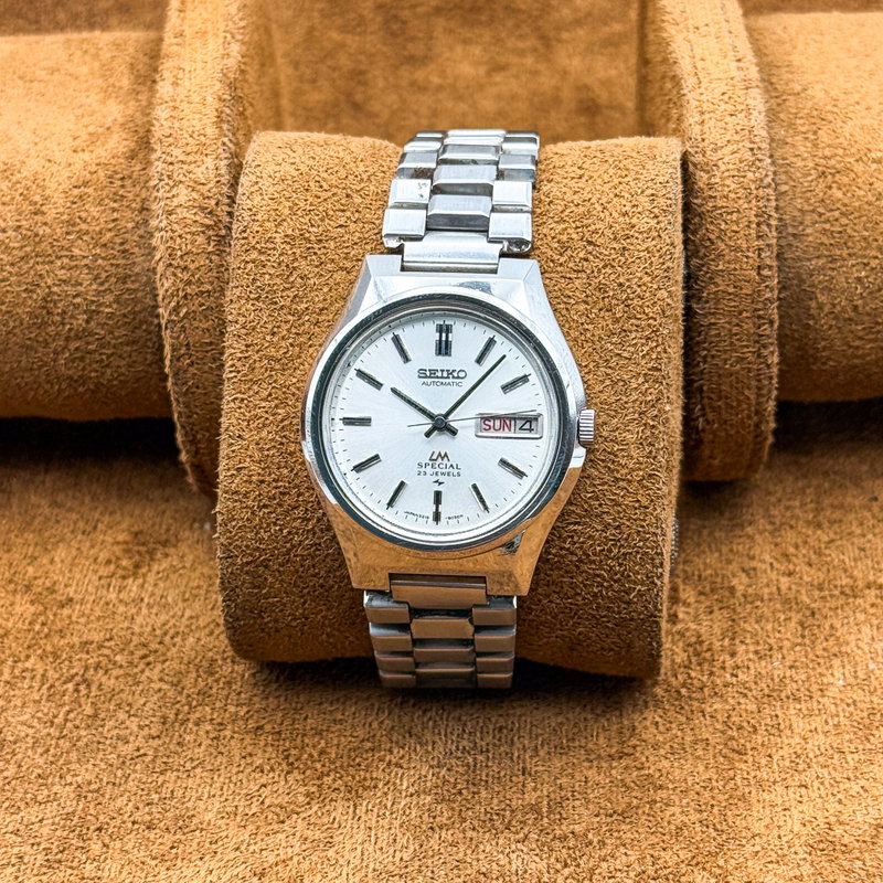 Seiko Seiko - Lord Matic Special 連光 (Renkō) – Connected Light - No reserve price - 5216-6040 - Men - 1974 vintage watch - image 8