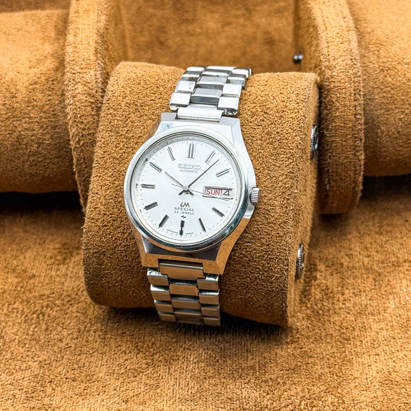 Seiko Seiko - Lord Matic Special 連光 (Renkō) – Connected Light - No reserve price - 5216-6040 - Men - 1974 vintage watch - image 9
