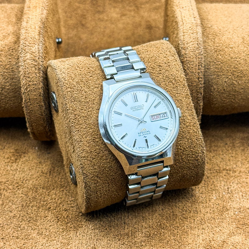 Seiko Seiko - Lord Matic Special 連光 (Renkō) – Connected Light - No reserve price - 5216-6040 - Men - 1974 vintage watch - image 11