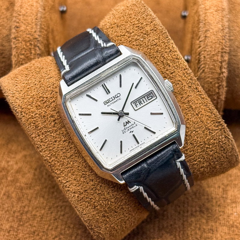 Seiko Seiko - Lord Matic Special 夢速 (Yumesoku) – Dream Speed - No reserve price - 5206-5060 - Men - 1972 vintage watch - image 2