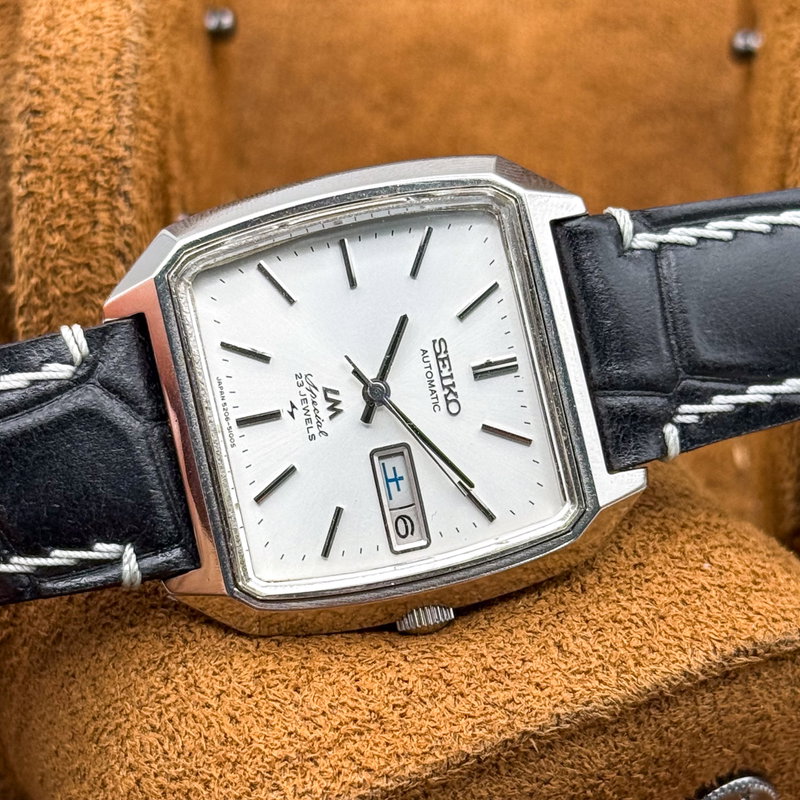 Seiko Seiko - Lord Matic Special 夢速 (Yumesoku) – Dream Speed - No reserve price - 5206-5060 - Men - 1972 vintage watch - image 8