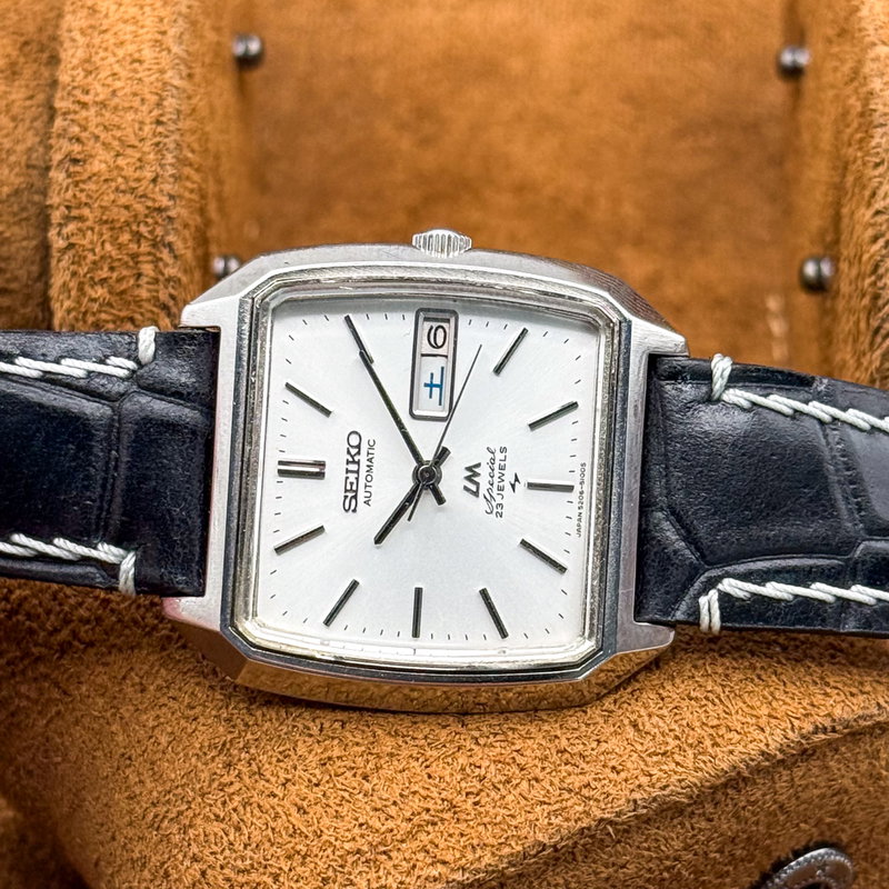 Seiko Seiko - Lord Matic Special 夢速 (Yumesoku) – Dream Speed - No reserve price - 5206-5060 - Men - 1972 vintage watch - image 10