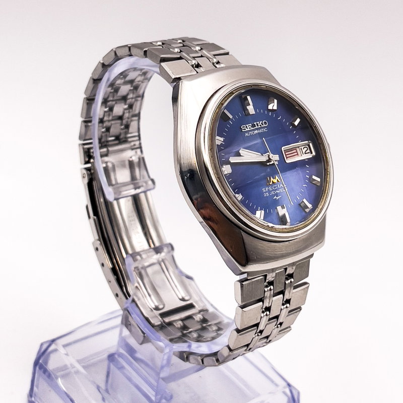 Seiko Seiko - Lord Matic Special "Deep Blue Sunburst" 爵映 – Shaku’ei – Nobility Reflection - No reserve price - 5216-7050 - Men - 1974 vintage watch - image 3
