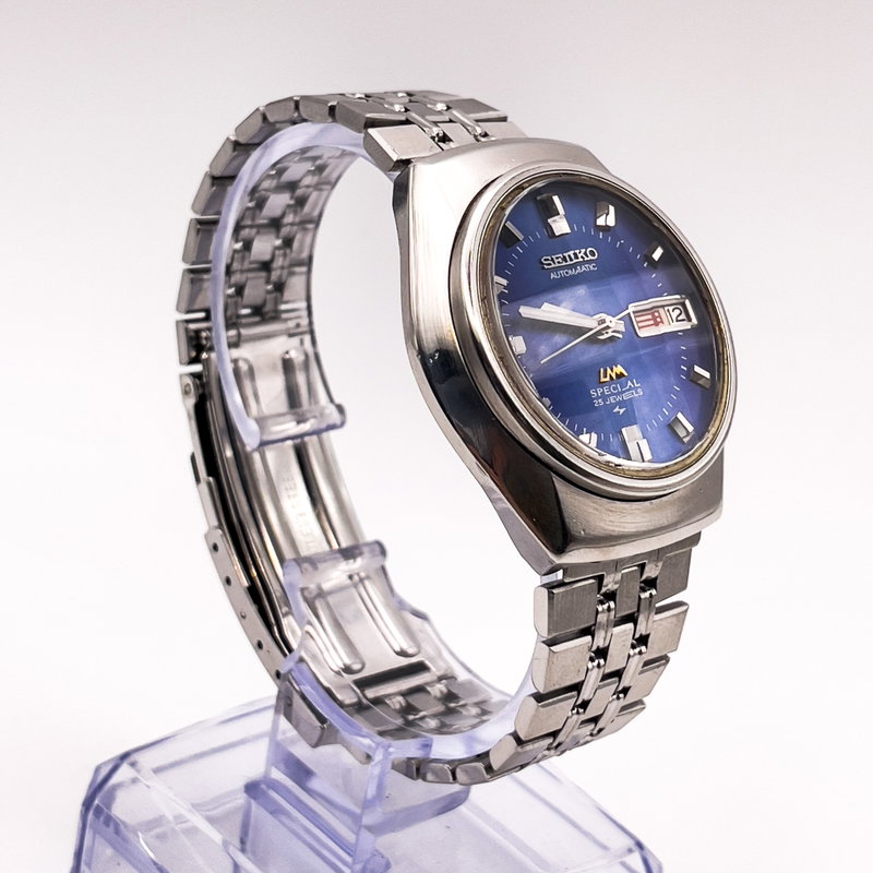 Seiko Seiko - Lord Matic Special "Deep Blue Sunburst" 爵映 – Shaku’ei – Nobility Reflection - No reserve price - 5216-7050 - Men - 1974 vintage watch - image 8
