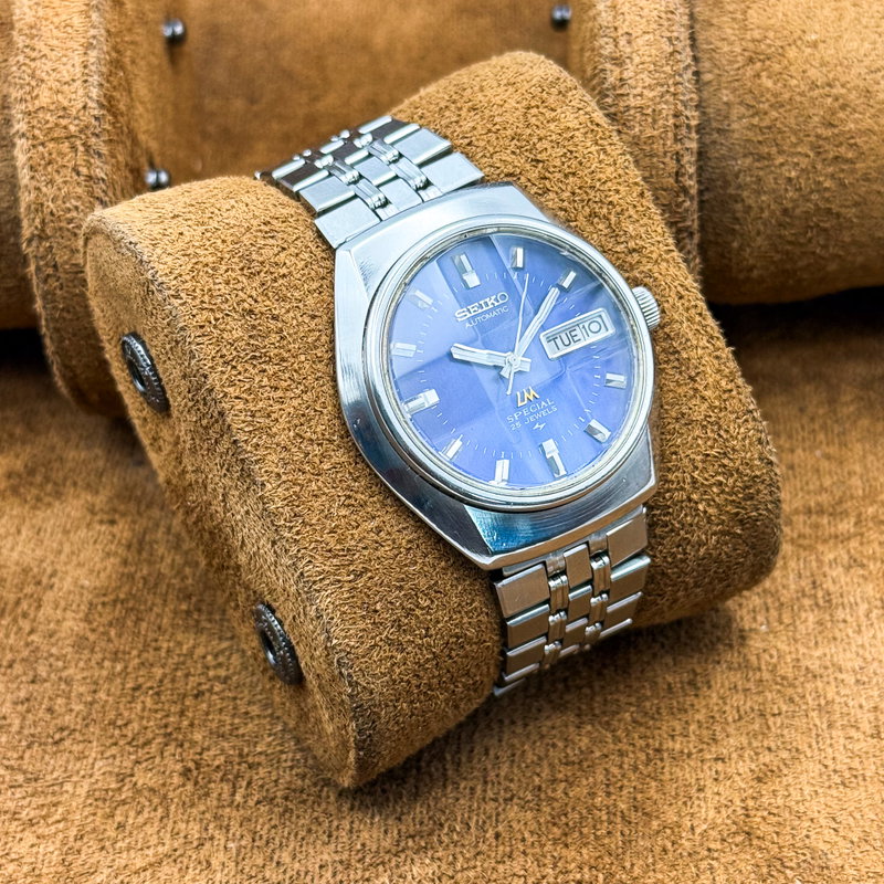 Seiko Seiko - Lord Matic Special "Deep Blue Sunburst" 爵映 – Shaku’ei – Nobility Reflection - No reserve price - 5216-7050 - Men - 1974 vintage watch - image 11