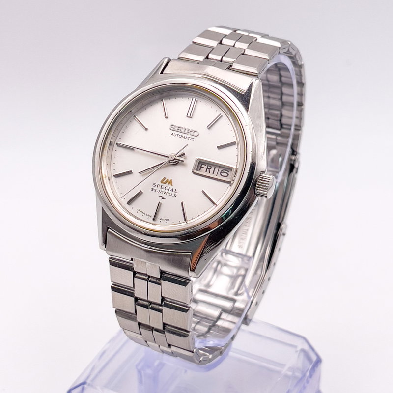 Seiko Seiko - Lord Matic Special 月白 (Gep-paku) – Moon White - No reserve price - 5216-6050 - Men - 1973 vintage watch - image 1