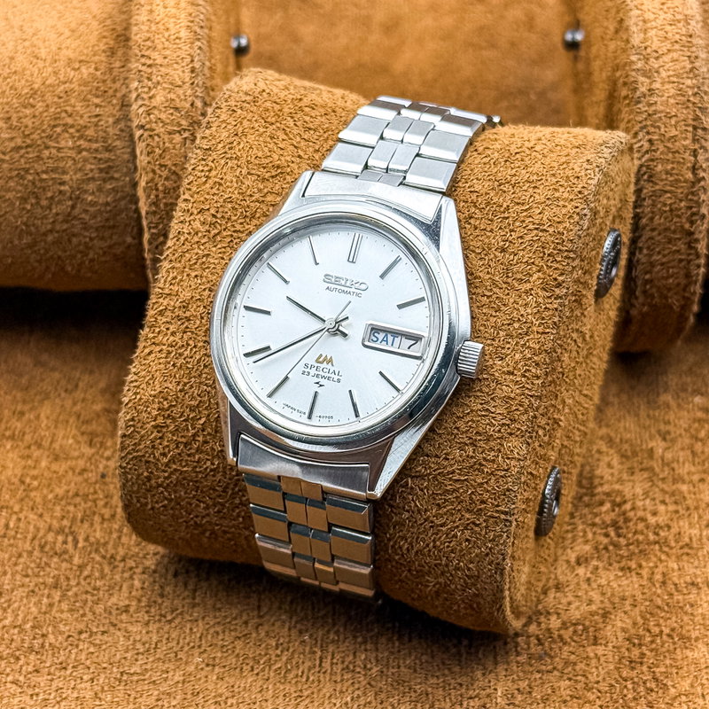 Seiko Seiko - Lord Matic Special 月白 (Gep-paku) – Moon White - No reserve price - 5216-6050 - Men - 1973 vintage watch - image 11