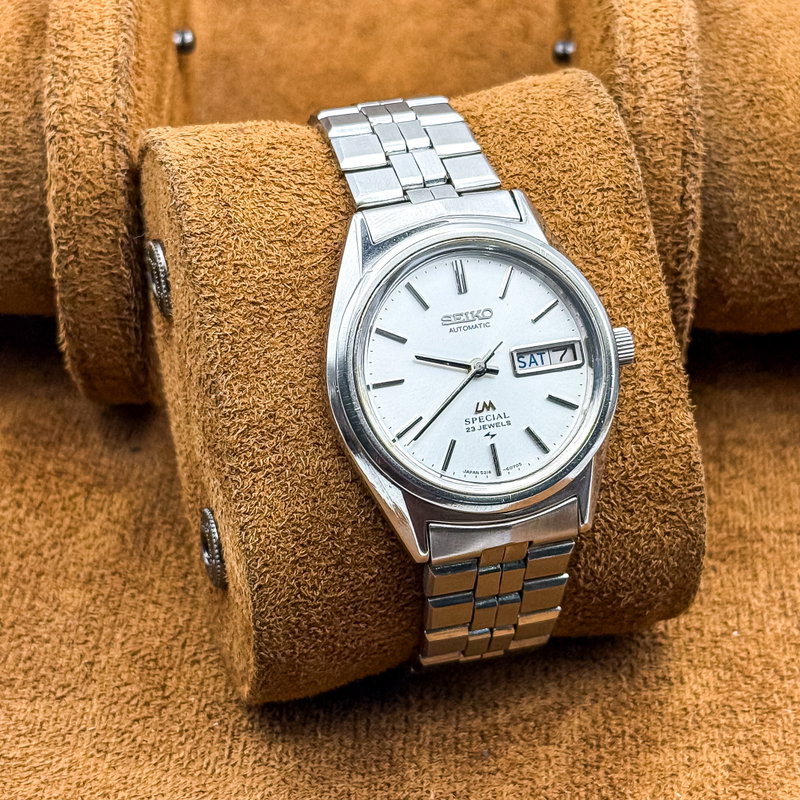 Seiko Seiko - Lord Matic Special 月白 (Gep-paku) – Moon White - No reserve price - 5216-6050 - Men - 1973 vintage watch - image 12