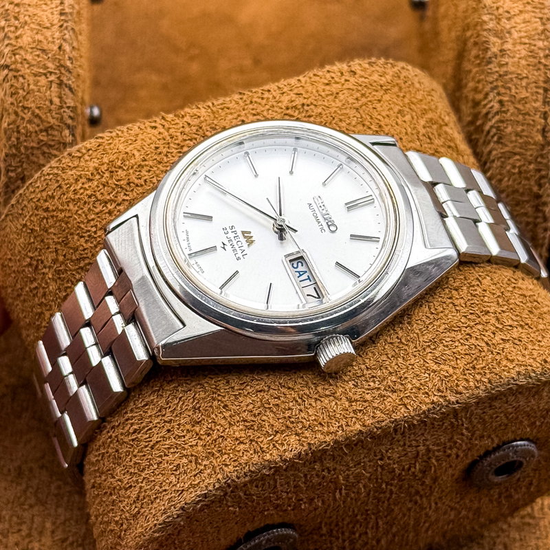 Seiko Seiko - Lord Matic Special 月白 (Gep-paku) – Moon White - No reserve price - 5216-6050 - Men - 1973 vintage watch - image 18