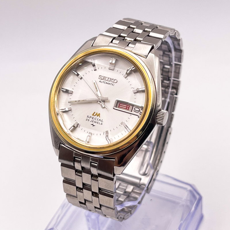 Seiko Seiko - Lord Matic Special "Gradient White Sunburst" [Near-Mint] 幽環 (Yūkan) – Ethereal Circle - No reserve price - 5216-6010 - Men - 1973 vintage watch - image 1
