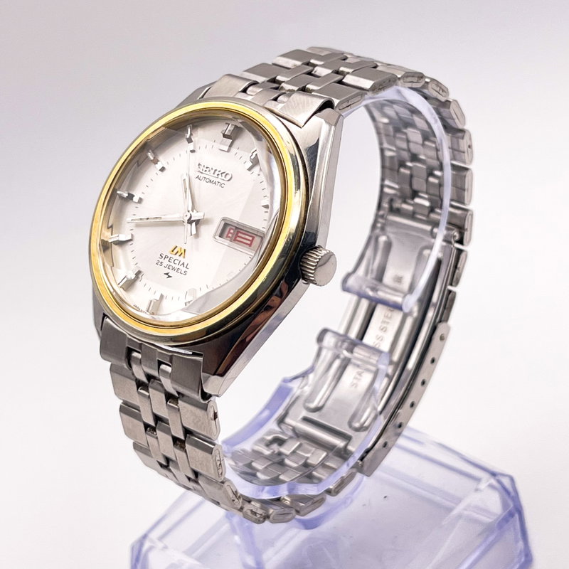 Seiko Seiko - Lord Matic Special "Gradient White Sunburst" [Near-Mint] 幽環 (Yūkan) – Ethereal Circle - No reserve price - 5216-6010 - Men - 1973 vintage watch - image 2