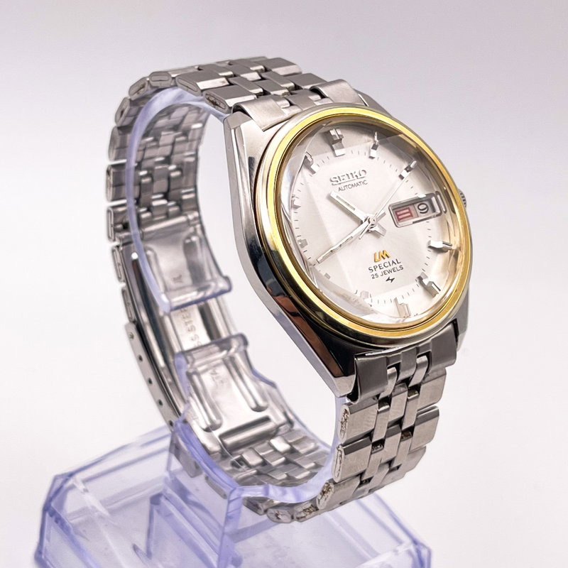 Seiko Seiko - Lord Matic Special "Gradient White Sunburst" [Near-Mint] 幽環 (Yūkan) – Ethereal Circle - No reserve price - 5216-6010 - Men - 1973 vintage watch - image 4