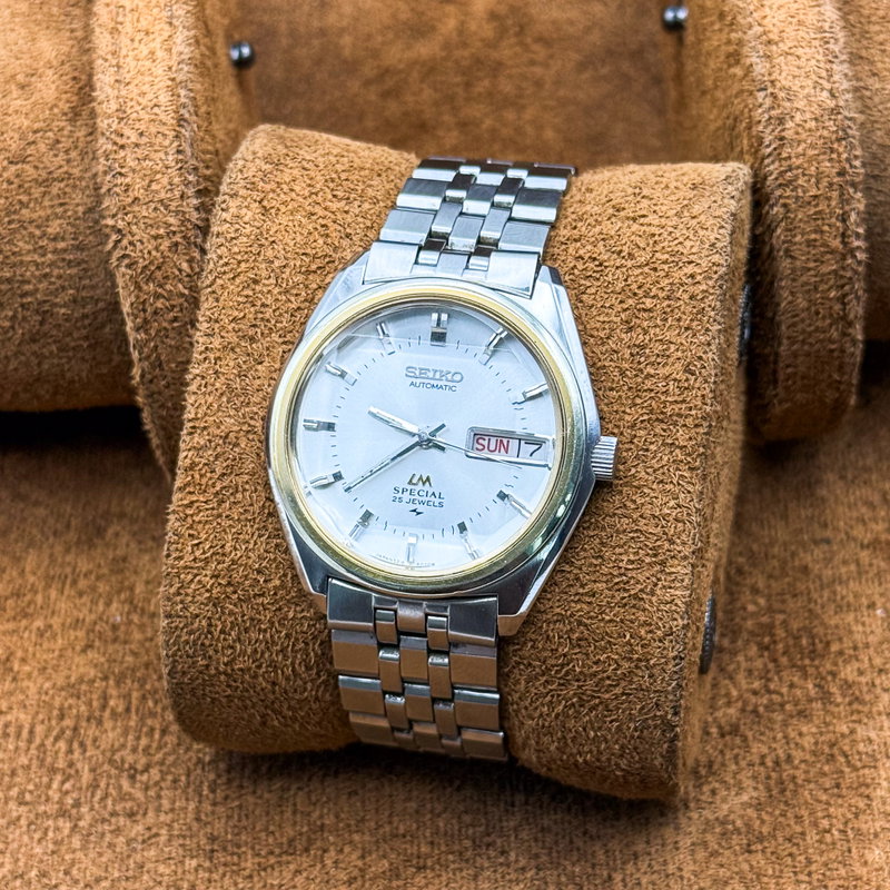 Seiko Seiko - Lord Matic Special "Gradient White Sunburst" [Near-Mint] 幽環 (Yūkan) – Ethereal Circle - No reserve price - 5216-6010 - Men - 1973 vintage watch - image 10
