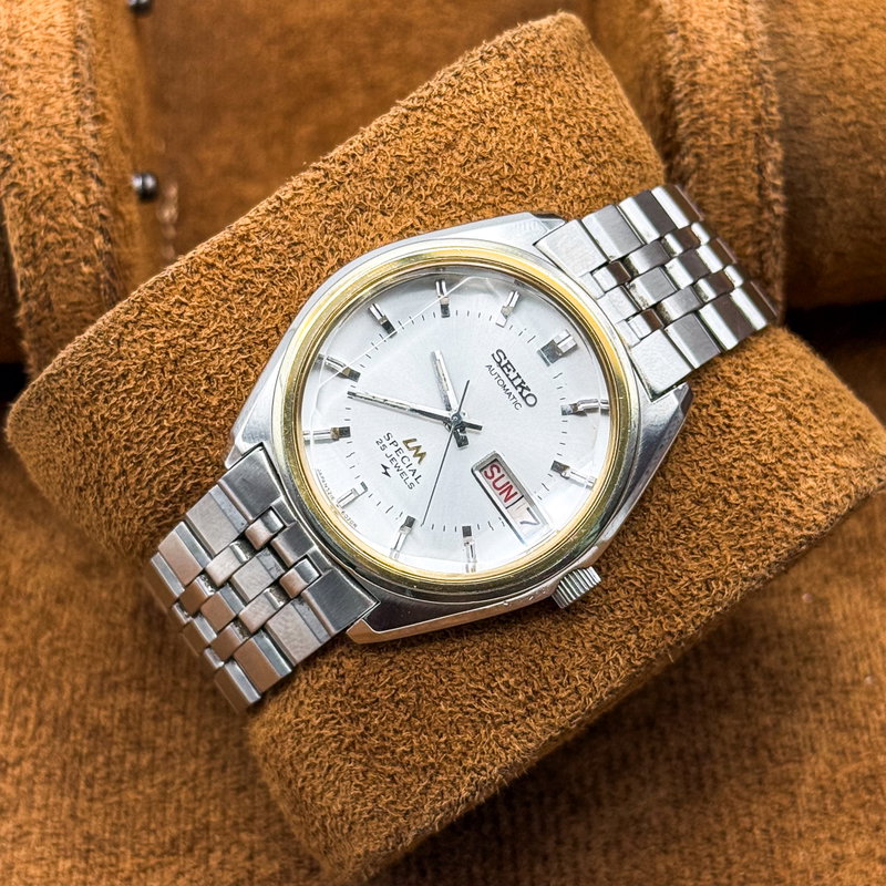Seiko Seiko - Lord Matic Special "Gradient White Sunburst" [Near-Mint] 幽環 (Yūkan) – Ethereal Circle - No reserve price - 5216-6010 - Men - 1973 vintage watch - image 11