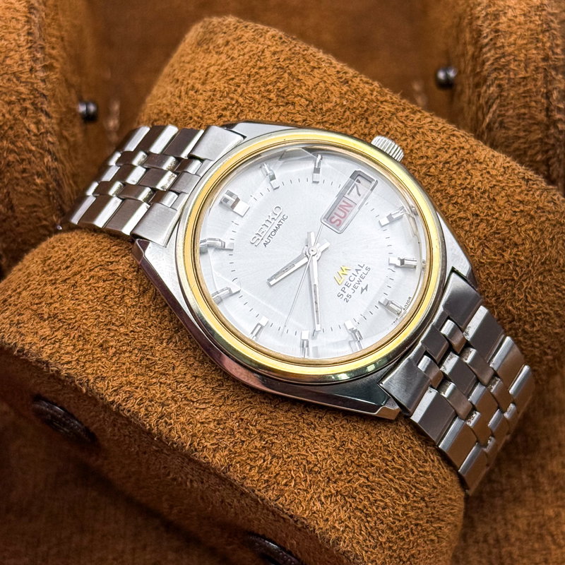 Seiko Seiko - Lord Matic Special "Gradient White Sunburst" [Near-Mint] 幽環 (Yūkan) – Ethereal Circle - No reserve price - 5216-6010 - Men - 1973 vintage watch - image 14